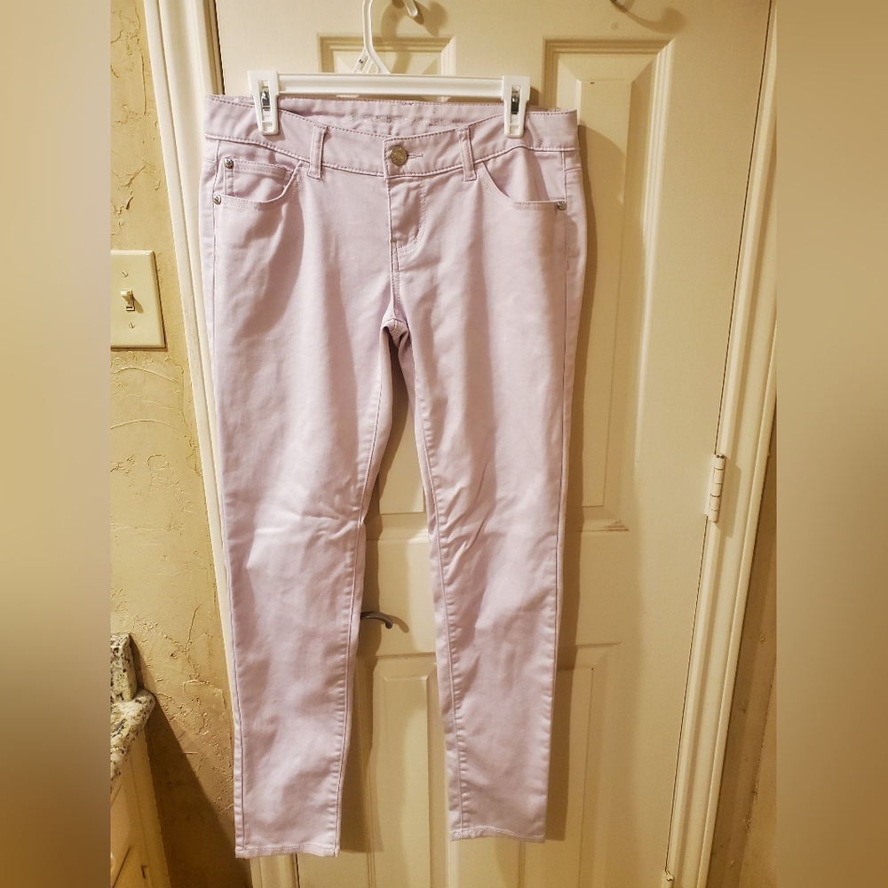 Celebrity Pink Women's Lavender Skinny Jeans